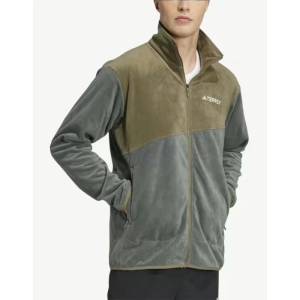 Adidas Terrex Multi Full-Zip Fleece Grey/Green - magazinko