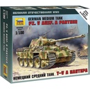 Zvezda Pz.Kpfw.V Ausf.A Panther Wargames WWII 6196 1:100