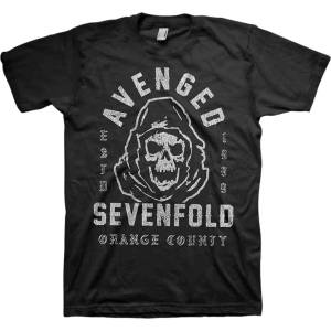 Avenged Sevenfold So Grim Orange County Black M Риза (ASTS37MB02)