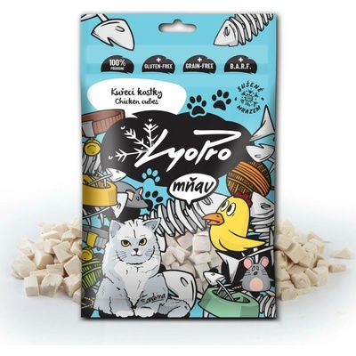 LyoPro CAT Kuřecí kostky 50 g