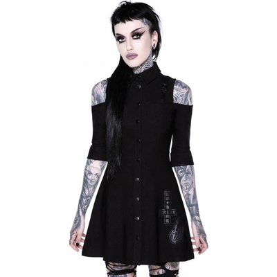 Killstar Paranormal Shirt-Dress