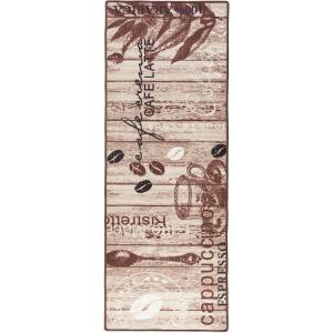 Hanse Home Кафяв кухненскиа пътека Delicious Coffee, 67 x 180 cm Delicious Coffee - Hanse Home (102371-67x180)