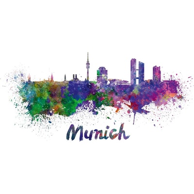 DIMEX ART Флизелинов фототапет панорама на мюнхен 375 x 250 см