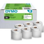 DYMO Етикети Dymo LabelWriter 102 мм x 210 мм DHL 6 ролки по 140 етикета бр (2177565)