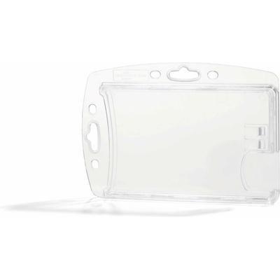 Visačka na 2 plastové karty bez úchytu DURABLE 85x54xmm 10ks