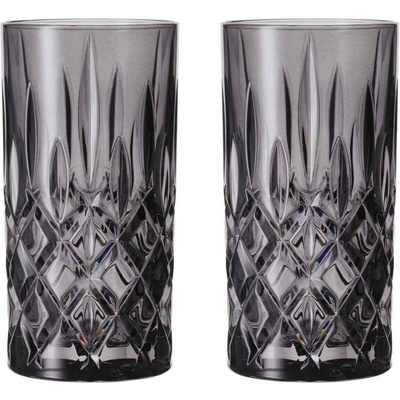 Nachtmann Sklenice na long drink NOBLESSE COLORS sada kouřová 2 x 395 ml