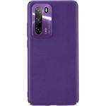 JOYROOM Huawei P40 JOYROOM STAR LORD пластмасов калъф за телефон, ултратънък, с покритие с ефект на кожа, ЛИЛА (JR-BP707_P)