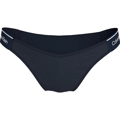 Calvin Klein Curved Delta bikini bottom - Blue (Dark Sapphire)