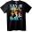 NOONEBRAND Тениска Latin Mafia - 5XL, White