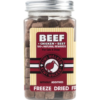 KIWI WALKER Snack FD Chicken Beef Beet 90 g