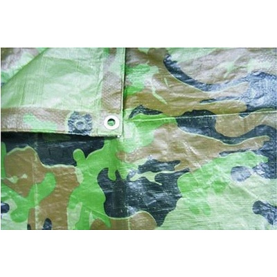 Tarpaulin Khaki plachta 3x4m, 80g/m, prekrývacia, oliva/kamufláž STREND PRO