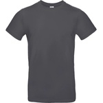 B&C Collection B&c e190 / Мъжка тениска от плътен памук - тъмносива xs (01003t67000)
