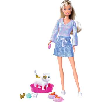 Image 1 of Simba Toys Игрален комплект Simba Steffi Love - Стефи с котка и аксесоари (105733651)