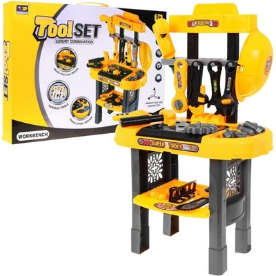 Multistore dielňa pre deti s náradím 23 prvkov