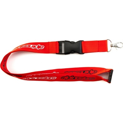 Šňůrka na krk červená CORE LANYARD Alpinestars 1037-94100 30