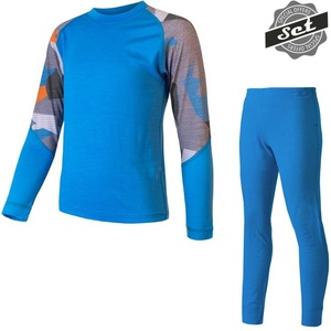 Sensor Merino impress set jnr синьо, сиво, оранжево 120 (20200015)