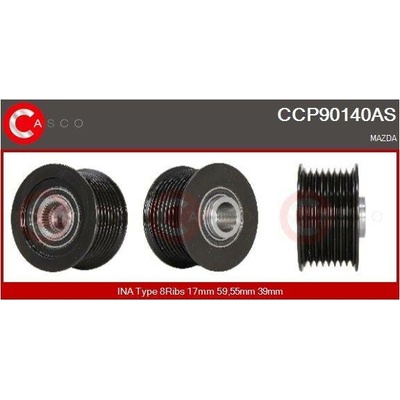 Řemenice, generátor CASCO CCP90140AS