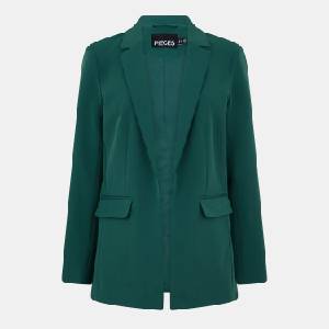 Pieces Дамско сако Pieces Womens Wool Blazer - Trekking Green