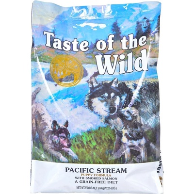 Taste of the Wild Taste Of The Wild Pacific Stream Puppy Храна за кучета, суха, за малки на възраст, 5.6 kg