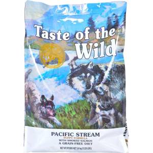 Taste of the Wild Taste Of The Wild Pacific Stream Puppy Храна за кучета, суха, за малки на възраст, 5.6 kg