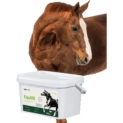 Lab-v EquiVit Диетична фуражна смес за коне и понита, подпомагаща имунитета, скелетната и ставната система и правилния метаболизъм 2000 г