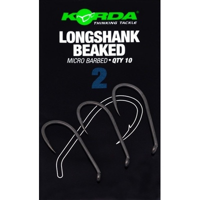 Korda Longshank Beaked Barbed veľ.2 10 ks