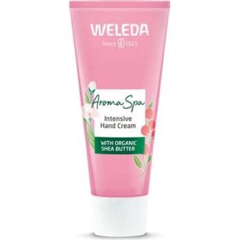 Weleda Aroma Spa Pink Pepper + Rock Rose Intensive Hand Cream крем за ръце за подхранване и защита на кожата 50 ml за жени