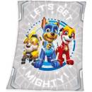 HERDING Fleece deka Paw Patrol grey