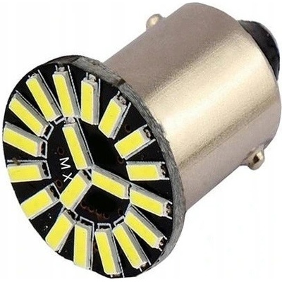 Rabel 24V BA15S 19 smd T 4014 P21W 1156 bílá