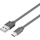 TB Touch AKTBXKU1PAC200G USB CM - USB AM, metal connestor, 2m, šedý