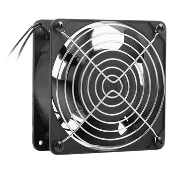 Image 1 of Lanberg Аксесоар, Lanberg fan for 10" & 19" rack wall-mount cabinet, 230V, 120x120x38mm, black (AK-1501-B)