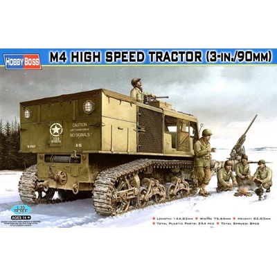 Hobby Boss M4 High Speed Tractor 3-in.90mm 1:35