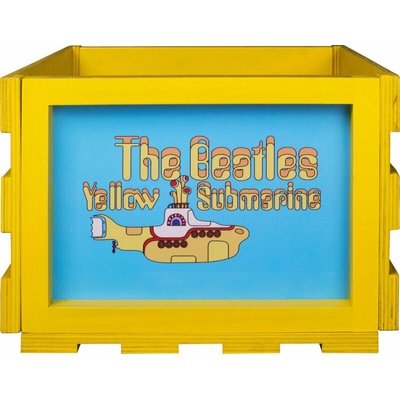 Crosley Record Storage Crate The Beatles Yellow Submarine