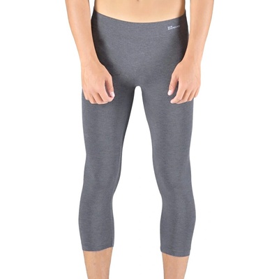 Gina Unisex legíny 3/4 dĺžka 95032P Šedá-biela