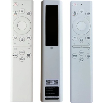 съвместим < p> SAMSUNG BN59-01391B, QE55LS01BBU, QE55LS01BBUXXN, GQ65LS03BAUXZG, GQ85LS03BAUXZG, GQ55LS03BAUXZG, QE50LS01BAU, QE50LS01BAUXXC, QE55LS03BAUXXN - радиочестотна(BT) заместител СЛЪНЧЕВА дистанционно управление с гласово управление < /p> (<p