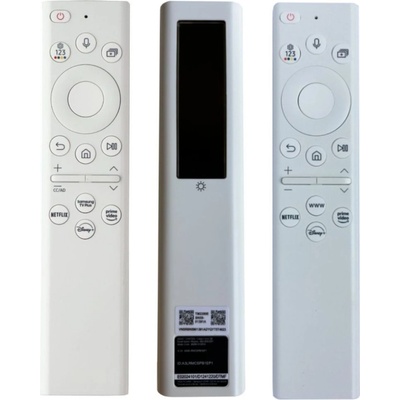 съвместим < p> SAMSUNG BN59-01391B, QE55LS01BBU, QE55LS01BBUXXN, GQ65LS03BAUXZG, GQ85LS03BAUXZG, GQ55LS03BAUXZG, QE50LS01BAU, QE50LS01BAUXXC, QE55LS03BAUXXN - радиочестотна(BT) заместител СЛЪНЧЕВА дистанционно управление с гласово управление < /p> (<p