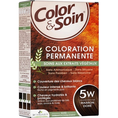 3 Chenes Color & Soin Боя за коса, 5W Златистокафяв цвят