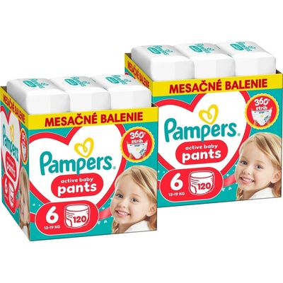 Pampers Pants 6 240 ks