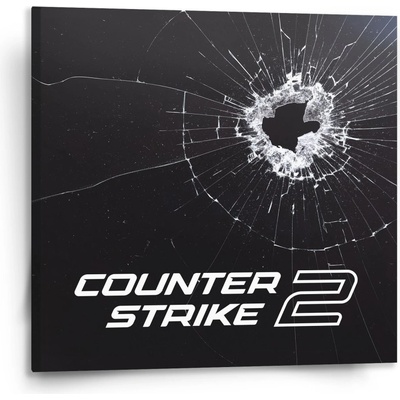 Sablio Obraz Counter Strike 2 Průstřel - 110x110 cm