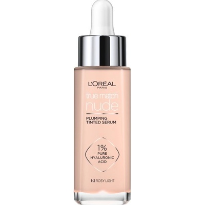L´Oréal Paris Tónující sérum True Match Nude Plumping Tinted Serum 1-2 Very Light 30 ml