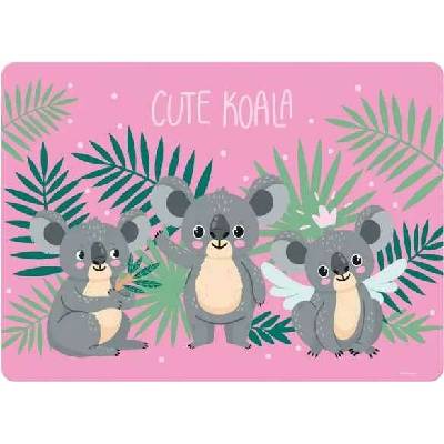 Derform Laminovaná oboustranná podložka Koala 40x28,5 cm