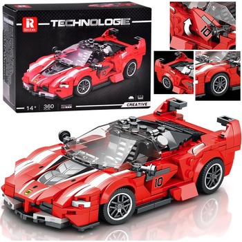 JOKO Technická Stavebnica Auto Kabriolet 360ks, červené