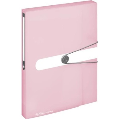 Herlitz s gumičkou A4 PP rose