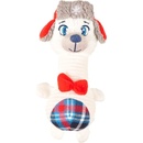 Flamingo Vianočný polárny medveď plyšový pre psov 27 cm