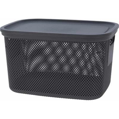 Excellent úložný koš s víkem 18 l béžová