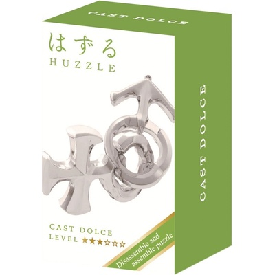 Hanayama Метален логически пъзел Hanayama - Mini Huzzle Cast Dolce (515175)