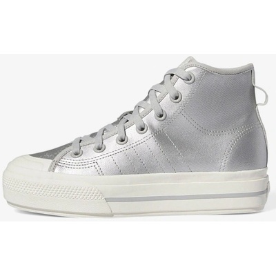 Adidas Originals Nizza Platform Mid Shoes Silver
