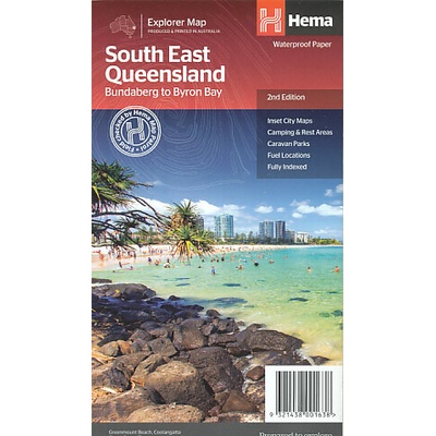 mapa Queensland south east 1:500 t.