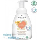 Attitude dětské tělové mýdlo šampon a kondicionér 3v1 s vůni hruškové šťávy s pumpičkou 300 ml