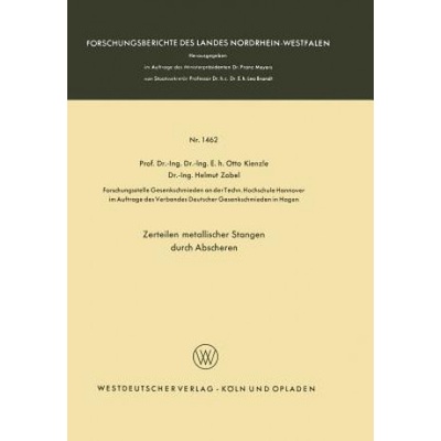 Zerteilen Metallischer Stangen Durch Abscheren | Otto Kienzle